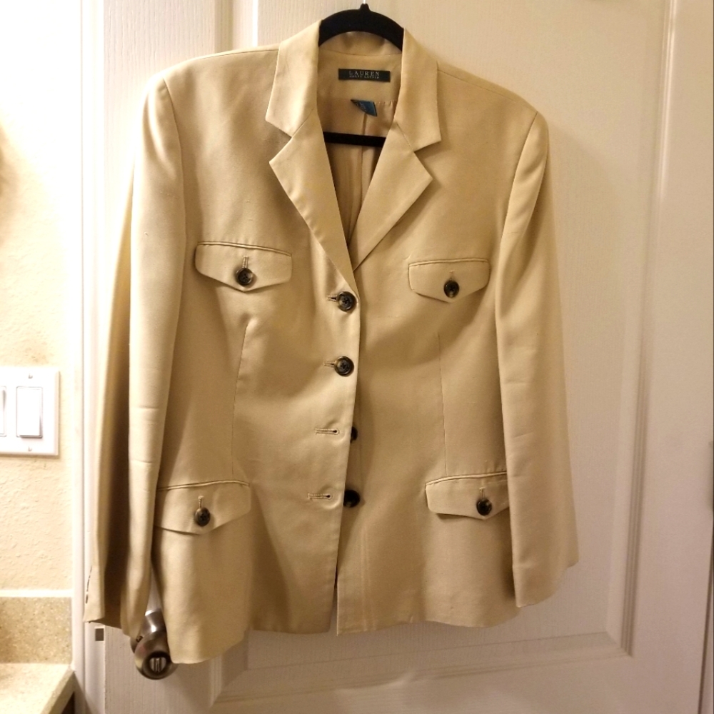 Women's silk jacket by Ralph Lauren